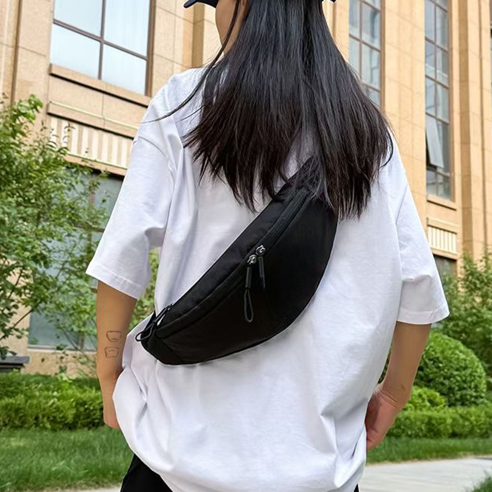 #109 Men's and Women's Casual Joker Storage Shoulder Bag Crossbody Chest Bag