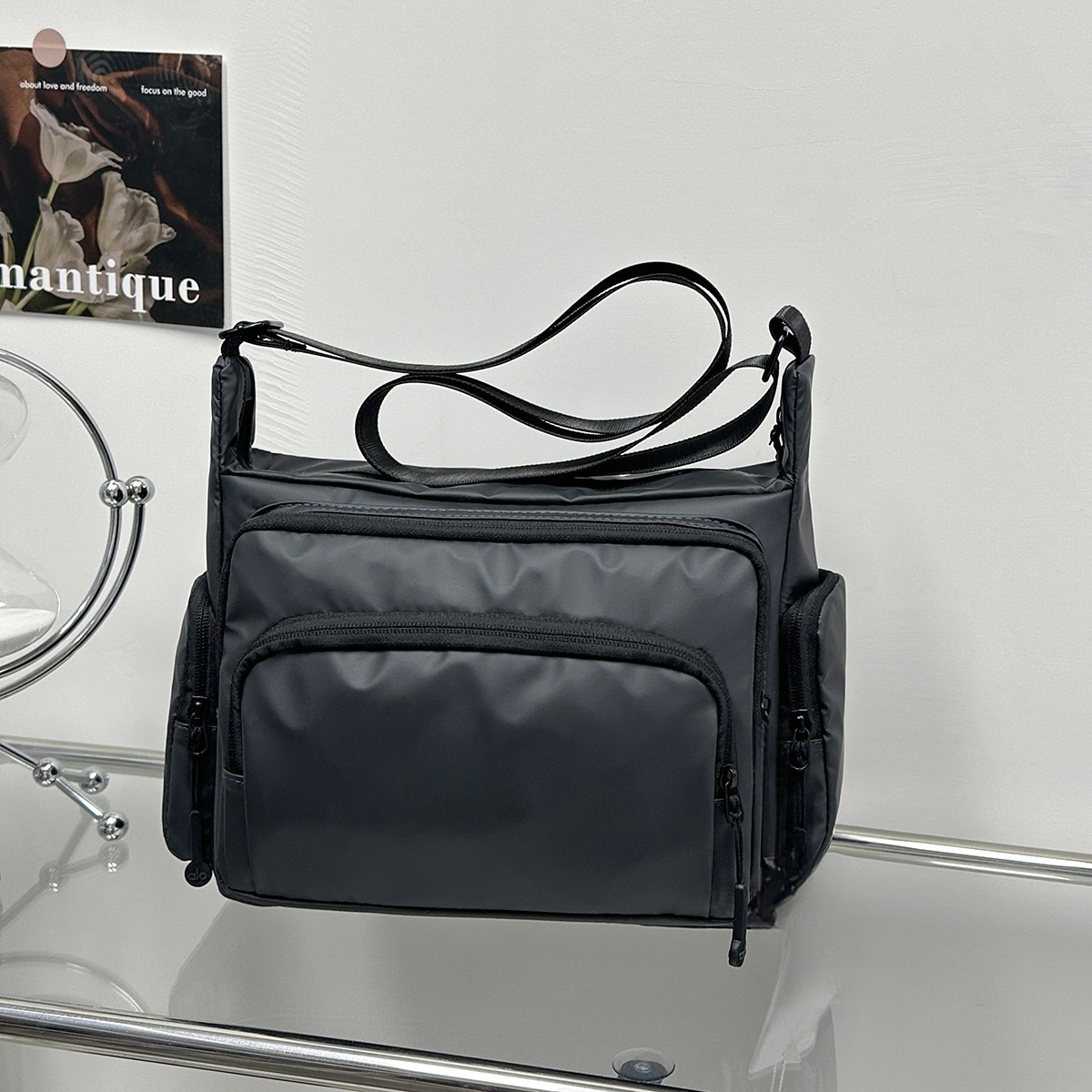 #109 new square bag underarm bag diagonal casual bag