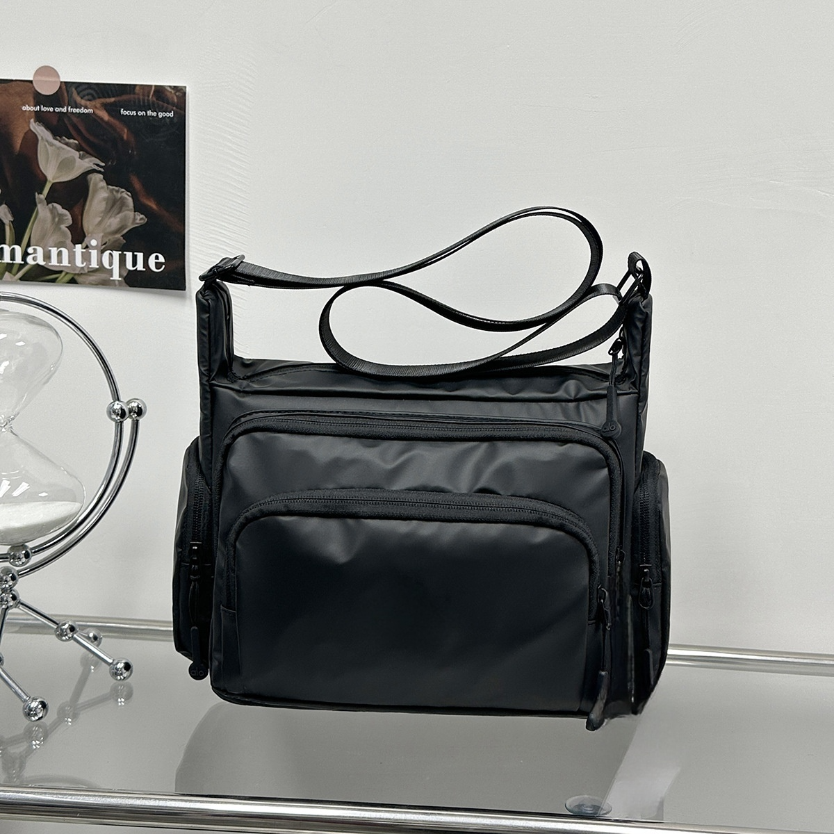 #109 new square bag underarm bag diagonal casual bag