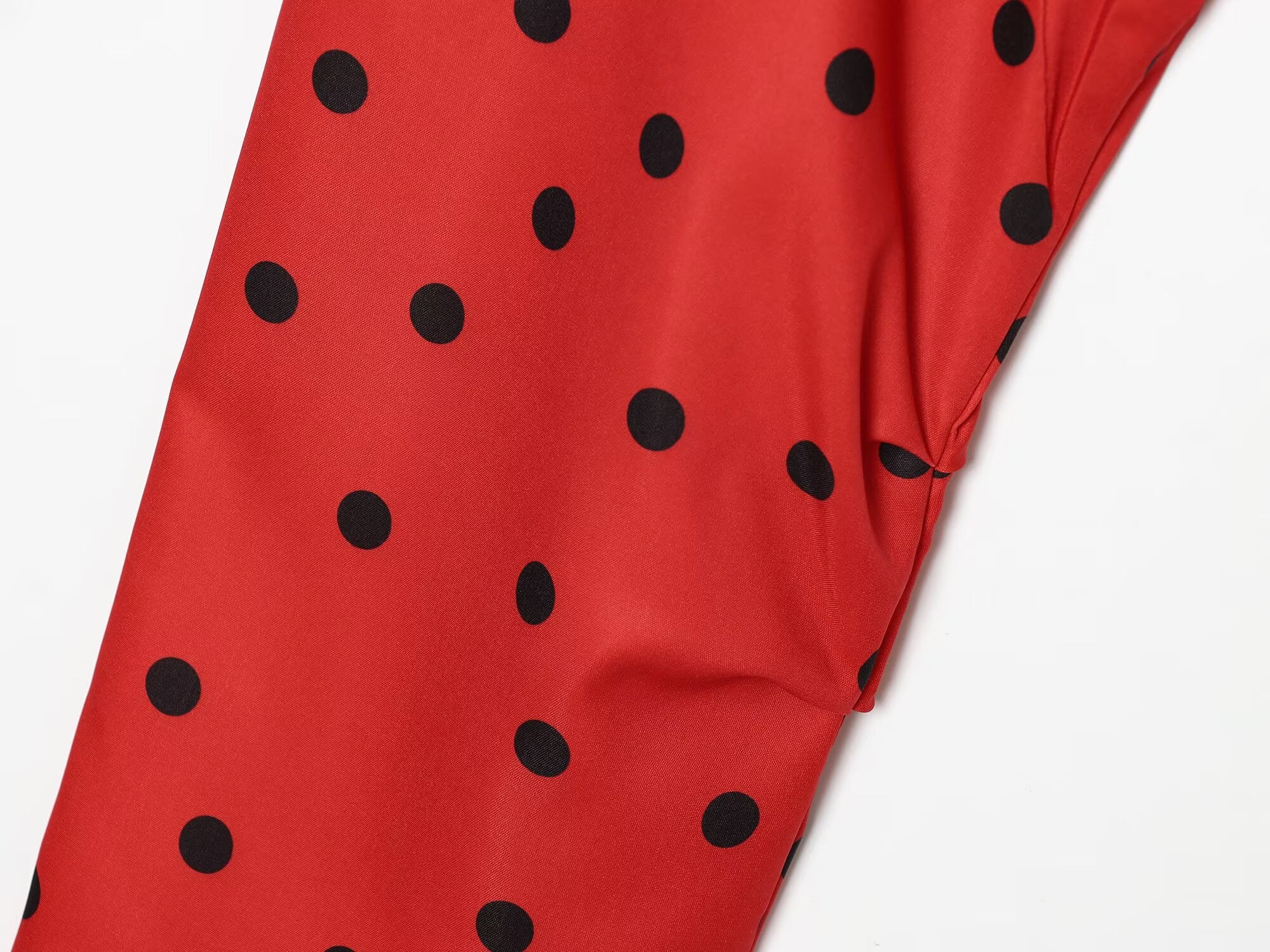 suit Women's 2 pieces lace up decorative polka dot Coat+shorts